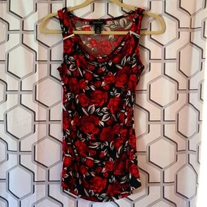 WHBM Draped neck shell